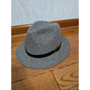 Vintage USA Union-Made Wool Felt Outback, Safari Fedora Hat Large Grandpacore